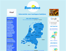 Tablet Screenshot of bus-idee.nl